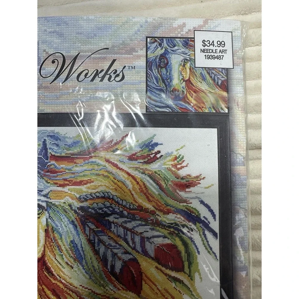 Design Works War Horse Counted Cross Stitch Kit Marcia Baldwin 14